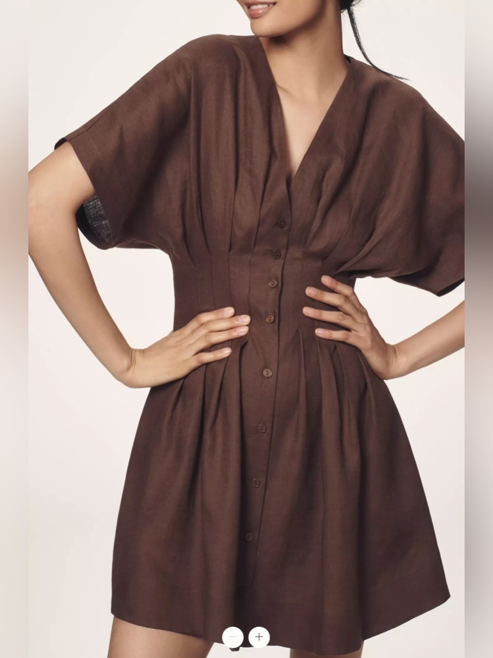 Anthropologie Tobie Mini Shirtdress by Exquise